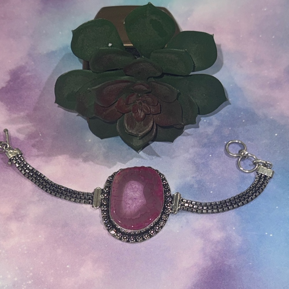 Dragon’s Vein Silver Bracelet